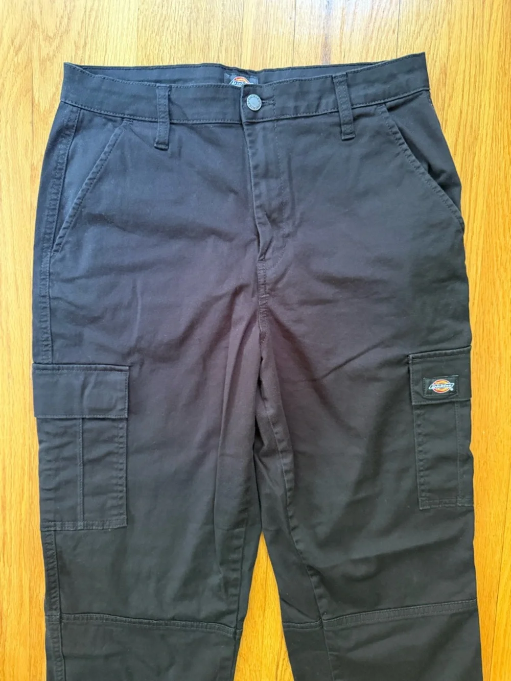 Dickies Women's Relaxed Fit Cropped Cargo Pants 29R - Picture 3 of 8